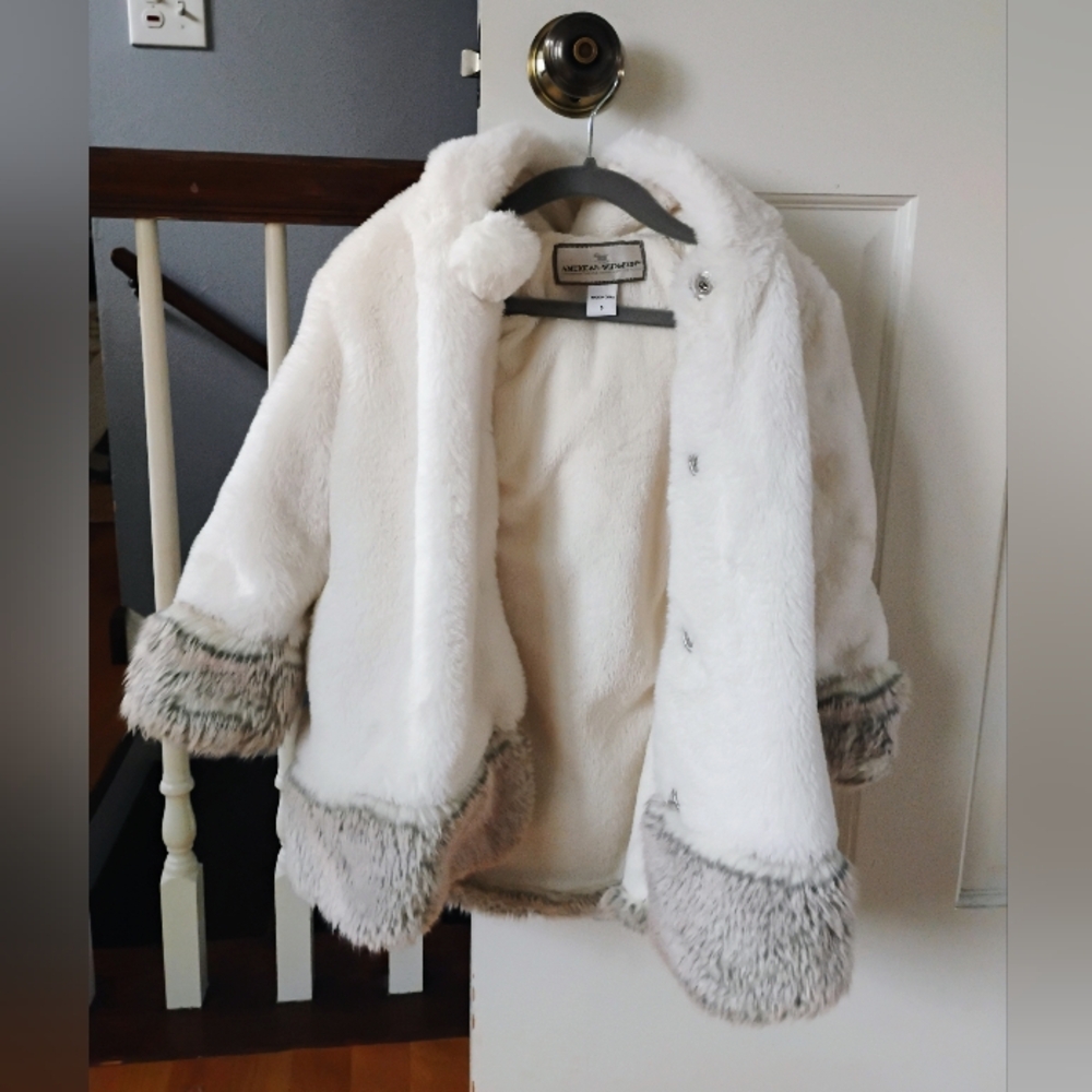American-Widgeon Faux Fur Toddler Coat